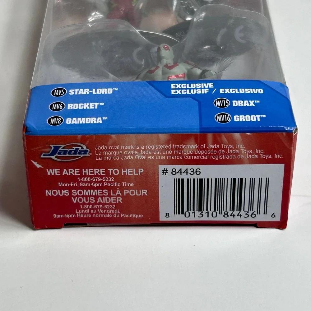 Marvel Guardians of the Galaxy Nano Metalfigs 5-Pack Die-Cast Figures Jada Toys